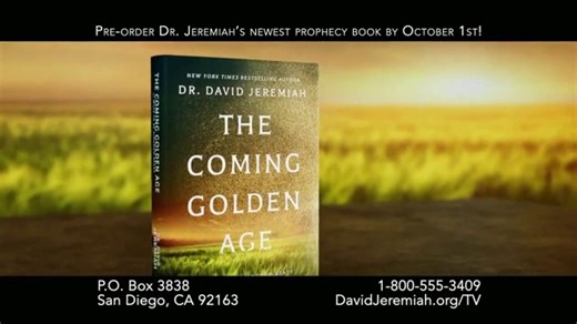 Turning Point with Dr. David Jeremiah TV Spot, 'Pre-order: The Coming Golden Age'