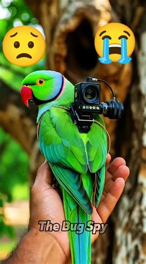 Secret Life of Birds: Feeding the Babies! ✨🐣 #viral #parrot #nature