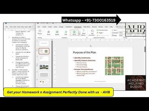 Sam Capstone Project 1a PowerPoint Modules 1-3 | Historic Preservation Plan | Shelly Cashman PPT