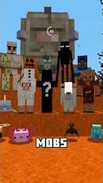 Guess the mob in 60 seconds! 58😮😮 #challenge #minecraft