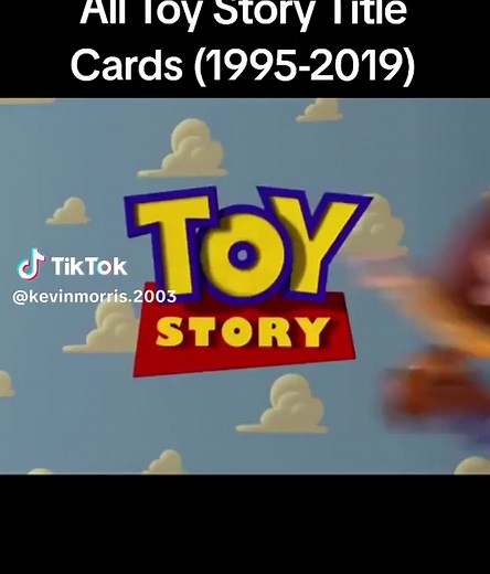 All Toy Story Title Cards (1995-2019)| #toystory #titlecards #disneypixar
