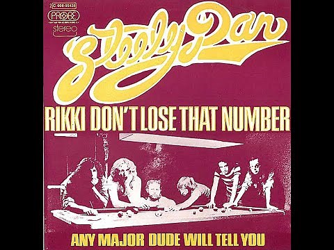 Steely Dan ~ Rikki Don't Lose That Number 1974 Jazz Funk Purrfection Version