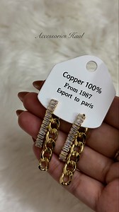 One the most classiest earring 👌🏻 You can style it with/without chain or with any other stud of your choice. | Accessories Haul