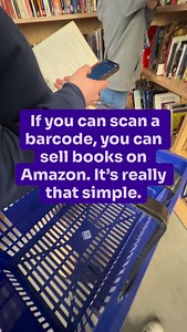 If you can scan a barcode, you can sell books on Amazon. It’s really that simple. Comment "BOOKS" to learn how to scan barcodes and start flipping for profit. #momsofinstagram #workfromhome #stayathomemom #thrifting #amazonfba #garyvee #entrepreneurship #getpaid #onlinebusiness #sidegig | Raiken Profit