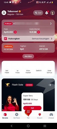 Cara Melihat Paket Langganan di Aplikasi My Telkomsel