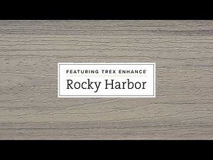 Explore Trex Composite Decking in Rocky Harbor at Lowe's
