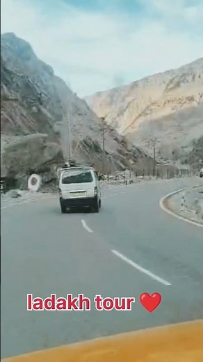 le Ladakh road trip in 2025 🏔️🏔️❤️#shorts