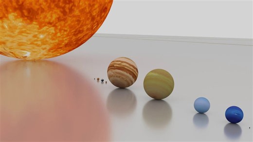 Exploring the enormity of our solar system