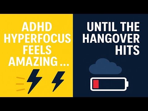 ADHD Hyperfocus : Why the Crash Hits So Hard