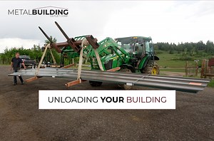 Tips for Unloading Metal Buildings Safely and Efficiently