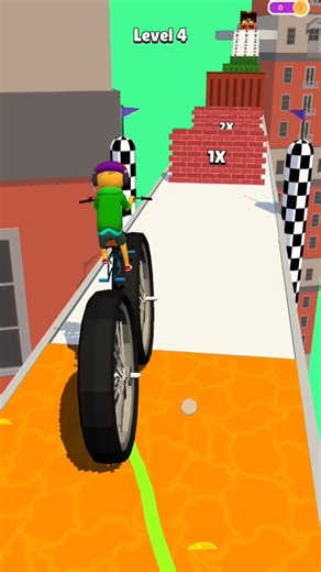 Bike Ride Run 3D Gameplay 🚴 #shortsfeed #shorts #gaming #rdrmax