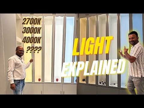Lighting Temperature Explained 🔥| 6 Types of Kelvin Lights