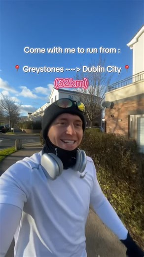 Alex nolan || content creator on Instagram: "📍Greystones co.Wicklow ~~> Dublin City center 📍 Banked in at 32km and wasn’t easy !, if your getting in your head a lot lately try go for a long run and just sit with your thoughts and see what you come out with it can really help !! Stay blessed people and follow for more fitness content ❤️ #explore #fitness #runnin #chanllange #fyp"