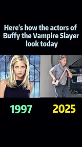 Here’s how actors of Buffy the Vampire Slayer look today #celebrity #buffythevampireslayer #hollywood #us #movie | Living with Disasters