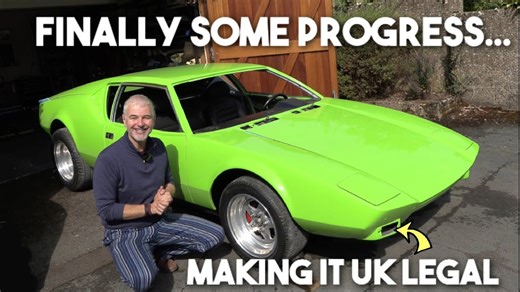 'It just needs assembly,' they said. DeTomaso Pantera project update