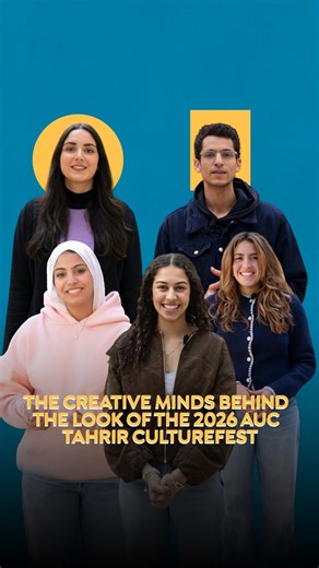 The 2026 Tahrir CultureFest takes shape through the creativity of AUC graphic design students. Under the guidance of Professor Nora Aly, through her Logo and Visual Identity Design course, they designed a visual identity that brings the FUTURE C-AI-RO theme to life, showcasing how AI, technology, innovation, and art are shaping the city’s future. Stay tuned for more updates on the AUC Tahrir CultureFest website. (link in bio) #TahrirCultureFest26 #AUCDriven | AUC The American University in Cairo