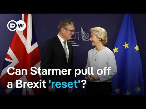 What are the challenges facing the UK's push to boost British exports to the EU? | DW News