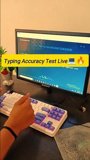 Live Typing Accuracy Practice 🔥 | Typing Test for Students & Online Earners