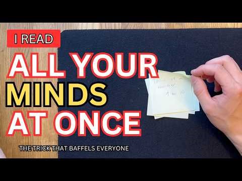I bet I can read YOUR mind with this magic trick