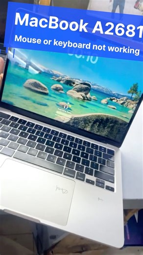 MacBook m2 A2681 keyboard mouse not working