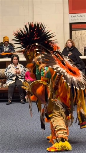 Elvin Nicotine dancing with Native Pride Productions today at the Smithsonian National Museum of the American Indian, NYC! | Native Pride Productions