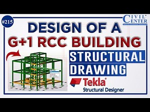 G+1 Residential Building Design in TSD: Structural Drawings