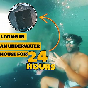 2.5K views · 23 reactions | Surviving UNDERWATER for 24 hours 錄 | Funk Bros | Facebook