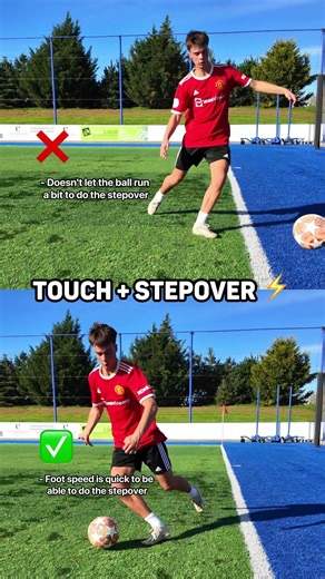 Touch And Stepover Tutorial ⚽