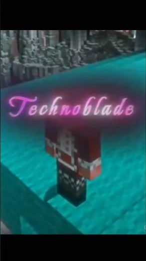 The Legend Never Dies 🐷👑 | Tribute to Technoblade in Minecraft ❤️ #minecraft