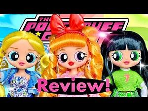 LOL Surprise OMG POWERPUFF GIRLS Blossom, Bubbles And Buttercup Dolls UNBOXING & Review!!🩷💚💙
