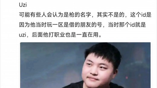 盘点LOL选手id的来源