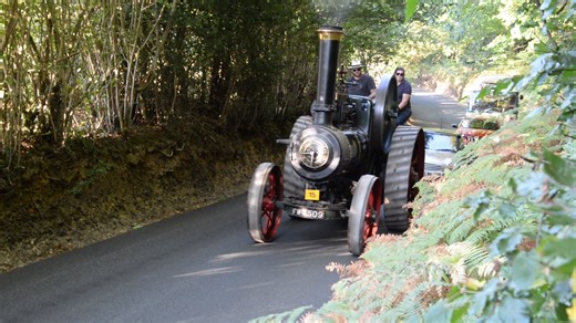 8.9K views · 201 reactions | A Ruston on the Island. The 1930 Ruston Hornsby SH class traction engine no. 161250 had travelled across the Solent from the Rutland area to attend the Isle of Wight Steam Railway 50th Rally and is seen here climbing away from Havenstreet on an evening pub run. | Full Regulator Photography | Facebook