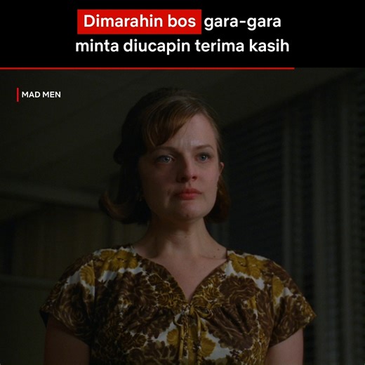 38K views · 107 reactions | Apa susahnya sih ngeapresiasi karyawan?  Tonton Mad Men di sini: https://www.netflix.com/title/70136135 | Netflix | Facebook