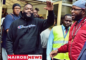 Rapper Rick Ross arrives in Nairobi for major concert – PHOTOS & VIDEO