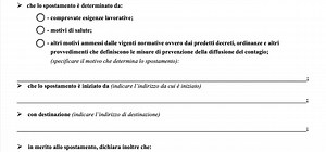 Autocertificazione marzo 2021, modulo pdf/ Zona rossa e arancione: quando serve