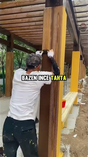 Metal yüzeyleri ahşaba dönüştüren o sihirli teknik!
