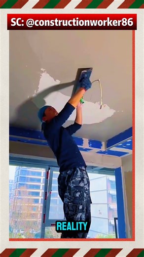 attic roof putty process #heavycivil #constructionworld #constructionequipment #puttywork