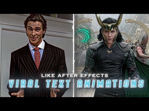 Text Animations That Go Viral Instantly 🚀 | Alight Motion Free Preset ✨