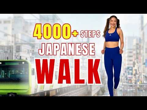 30 MINS Japanese Walking Workout 🇯🇵 | 4000+ Steps Fat Burning Walk