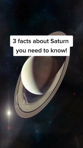 3 facts about Saturn you need to know! #Space #fact #saturn #planet #science #nasa