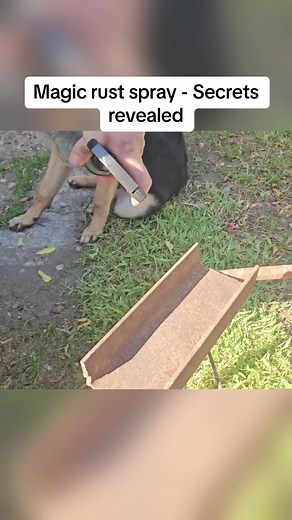 Magic rust spray - Secrets revealed #automotive #mechanic
