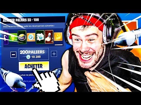 J'ACHETE ENTIEREMENT LE PASS DE COMBAT DE LA SAISON 5 SUR FORTNITE BATTLE ROYALE !!!