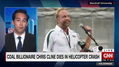 Coal billionaire Chris Cline dies in July 4th crash