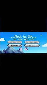 Augmented Reality Based Trivia Games🎮