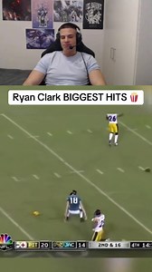 Ryan Clark BIGGEST HITS Ever 🍿 Ryan Clark Highlights 🍿 #steelers #fyp #nfl #nflfootball #football #sports | The Only NFL