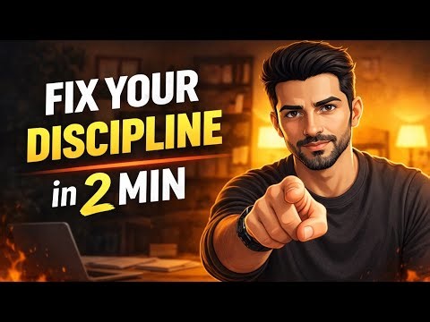 Give Me 2 Minutes… I’ll Fix Your Discipline🔥(Don’t Skip This)