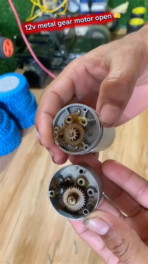 How to open 12v metal gear motor 👍#automobile #experimnent #diy #diytractor
