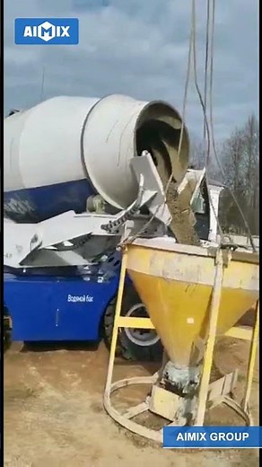 AS 4.0 Self Loading Concrete Mixer #AIMIX @AIMIX_GROUP