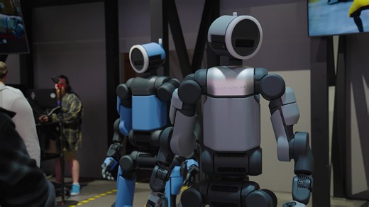 Inside the Tech Lab zone, Hyundai Motor Group presents core AI Robotics technologies. See how Atlas advances humanoid capabilities, while Spot supports inspection and facility operations using Orbit AI. #HyundaiMotorGroup #CES #CES2026 #AI #Robotics #BostonDynamics #Atlas #Spot | Hyundai Motor Group