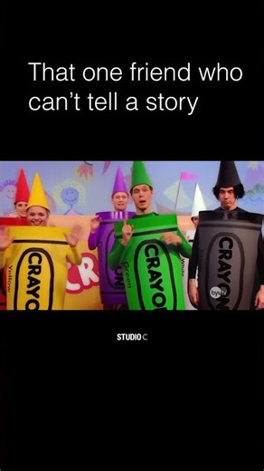 that one friend who can't tell a story